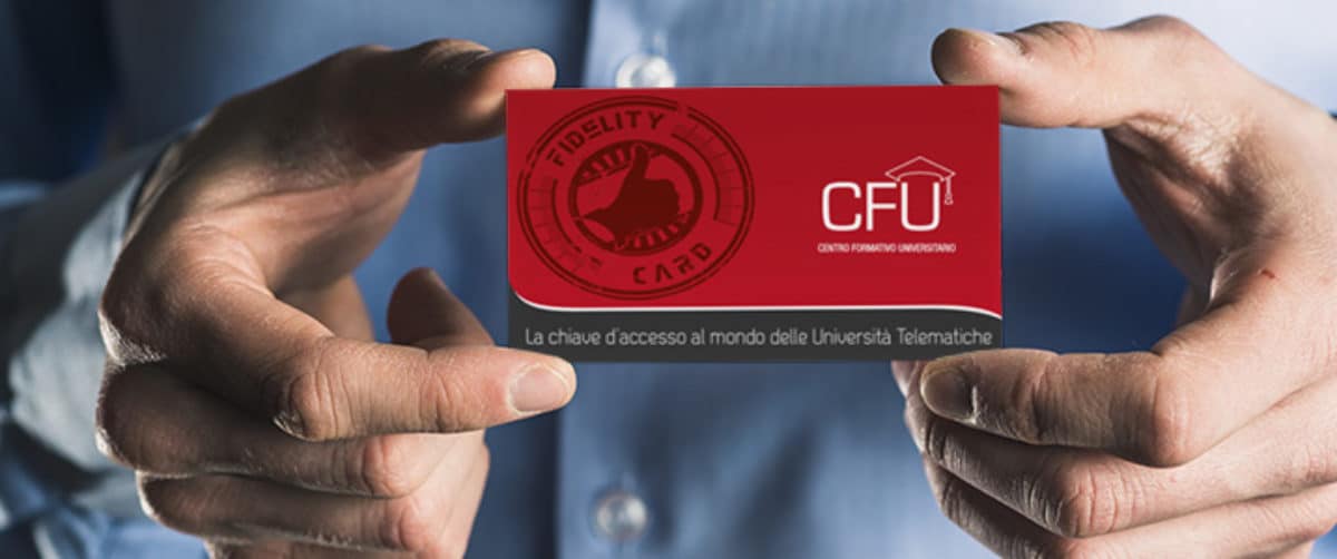 Promozione CFU Fidelity Card